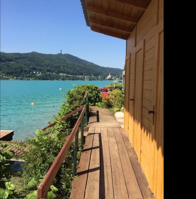 Seehaus Hochauer Direkter Seezugang Woerthersee Apartamento Pörtschach am Wörthersee Exterior foto